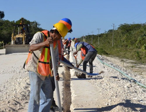 Avanza construcción de estaciones del Tren Maya