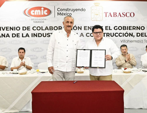 Firman convenio de colaboración gobierno del Estado y la CMIC