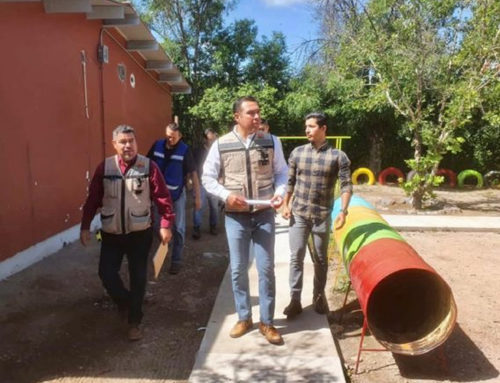 ISIE supervisa obras de rehabilitación en planteles escolares de municipios de la región noreste
