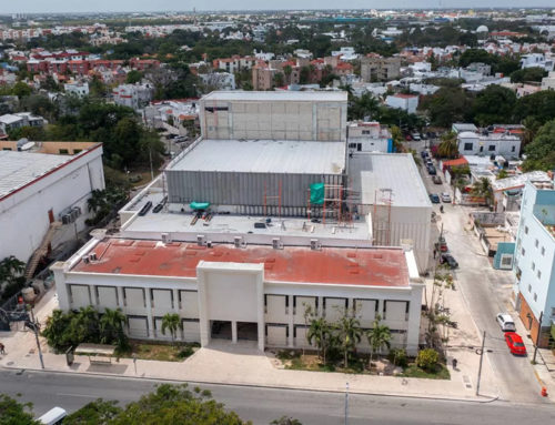 Nuevo Teatro de Cancún presentó avance del 70%